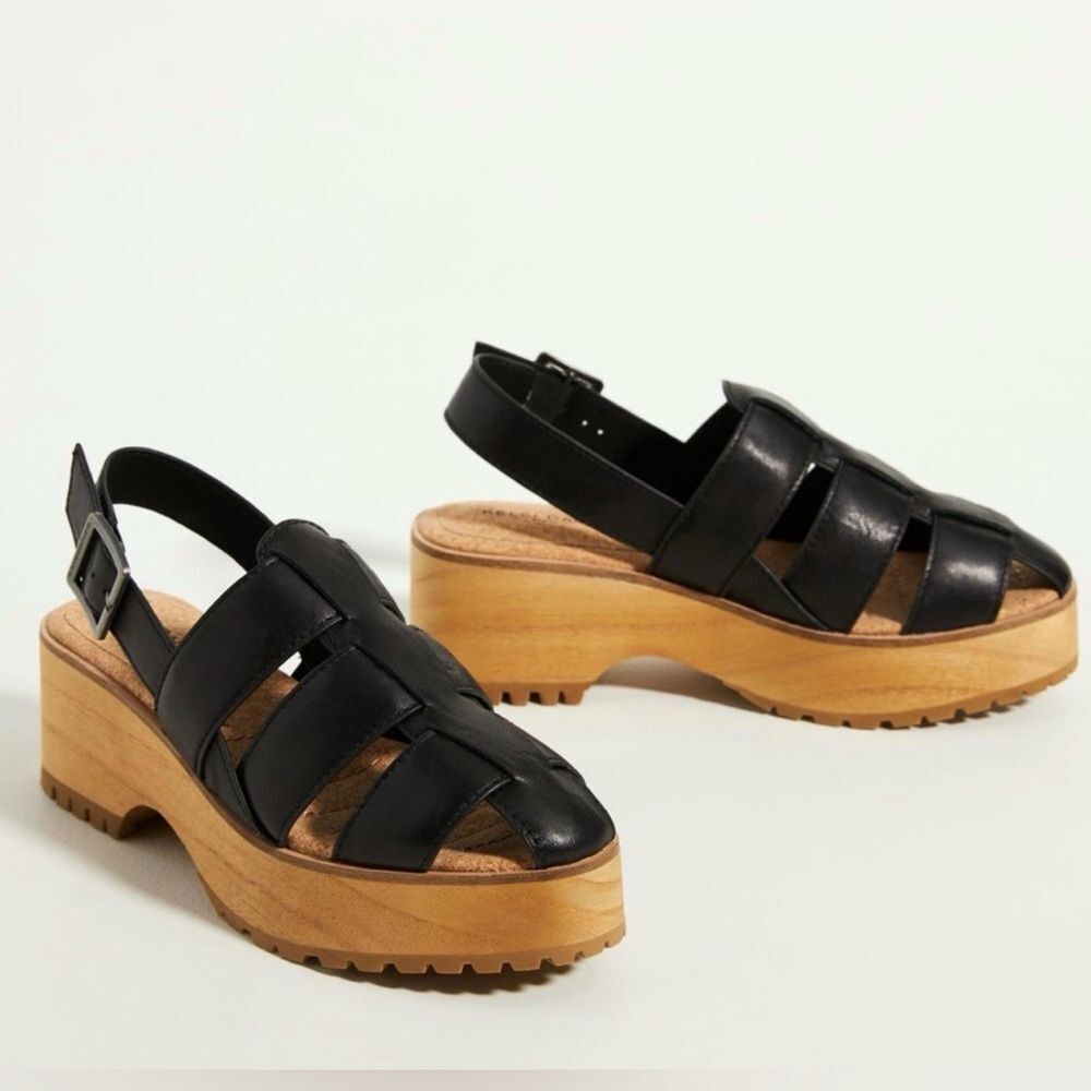 Kelsi Dagger Brooklyn Platform Fisherman Sandals Walk up Sandal